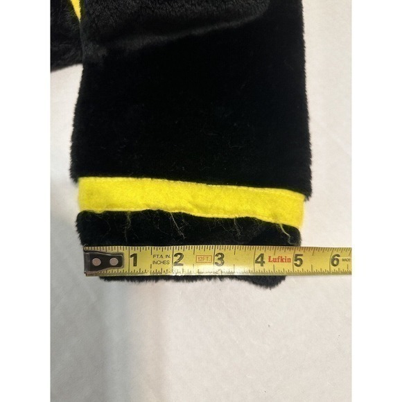 Chrisha Playful Plush Fireman Firefighter Costume Play Full Zip Hat Ages 4-6 VTG - Picture 14 of 16